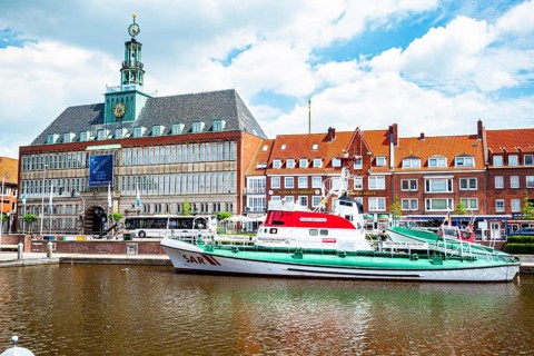 Ratsdelft, Emden, East Frisia, Germany, Europe