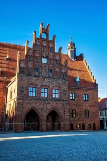 Jüterbog City Hall, Brandenburg, Germany, Europe