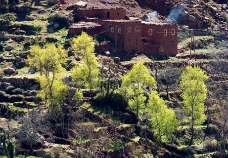 Morocco, Berdorf in the High Atlas Mountains, Africa