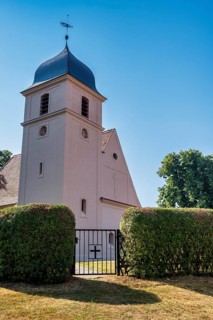 Niendorf village church, Ihlow, Brandenburg, Germany, Europe