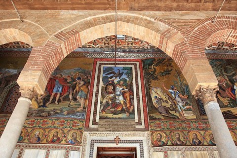 City of Palermo, Palazzo Reale, Royal Palace, also called Palazzo dei Normanni or Norman Palace, in