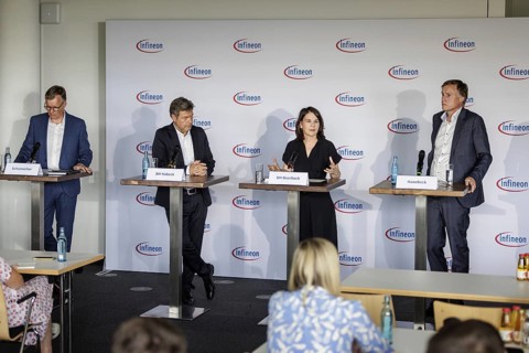 Annalena Bärbock (Bündnis 90 Die Grünen), Federal Minister for Foreign Affairs, recorded during a