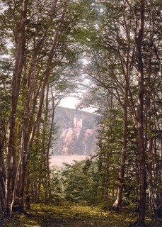 Magic Cave, Niederwald Monument, on the edge of the Niederwald Landscape Park above the town of