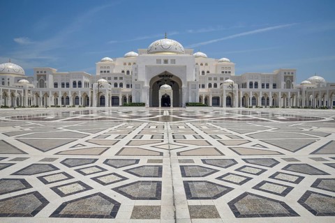 Qasr Al Watan, Presidential Palace, Abu Dhabi City, Emirate of Abu Dhabi, United Arab Emirates,