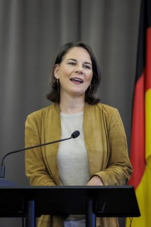 Annalena Bärbock (Bündnis 90 Die Grünen), Federal Minister of Foreign Affairs, and Catherine