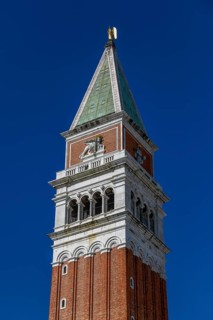 Campanile San Marco or Markusturm, San Marco district, Venice, Veneto region, Italy, Europe
