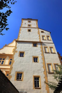 Town of Marktbreit, part of Seinsheim Castle, district of Kitzingen, Lower Franconia, Bavaria,