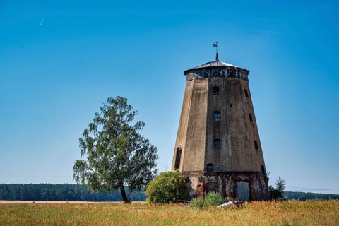 Dutch Windmill Rosenthal, Dahme Mark, Brandenburg, Germany, Europe