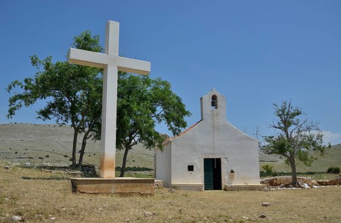 Chapel of Mary of Tarac, 17th century, Adriatic Sea, Kornati, Kornati Islands, Kornati Islands