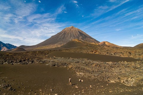 Vulcano on Fogo. Cabo Verde. Africa