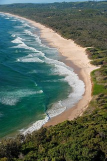 Coastline, beach, sea, ocean, pacific, holiday, travel, nice weather, sun, Byron bay, Queensland,