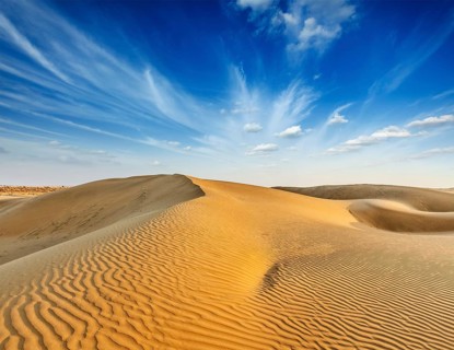Dunes of Thar Desert, Rajasthan India