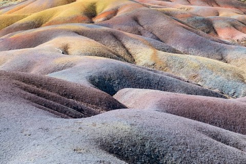 Seven Coloured Earth, 7th coloured earth, Minerals, Geopark, Terres des couleurs, Chamarel, Indian