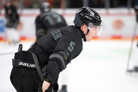 PSD Bank Dome, Düsseldorf, North Rhine-Westphalia, Robin van Calster (Koelner Haie, #5), PENNY DEL,