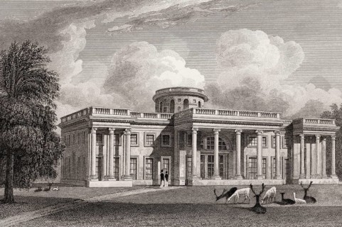 Rosneath House, Rosneath, Argyll and Bute, Scotland, 19th century, from Modern Athens by Th. H.