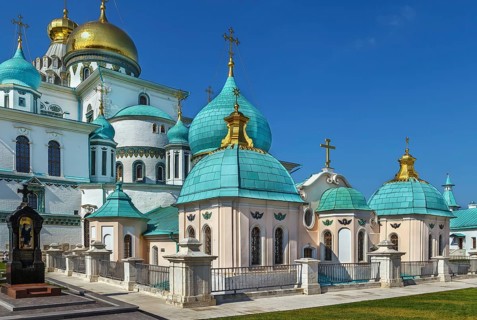 Underground Church of St. Constantine and St. Helena in New Jerusalem Monastery, Russia, Europe