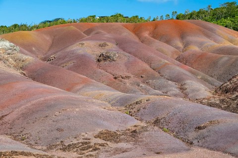 Seven Coloured Earth, 7th coloured earth, Minerals, Geopark, Terres des couleurs, Chamarel, Indian