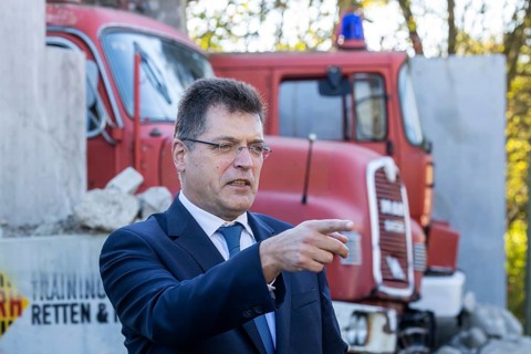 Janez Lenarcic, EU Commissioner for Humanitarian Aid and Crisis Management, portrait. International