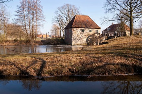The Mallumsche watermill near Eibergen in the Dutch region Achterhoek