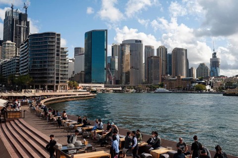 2019-09-25, Sydney, New South Wales, Australia, A view of the skyline of the business district