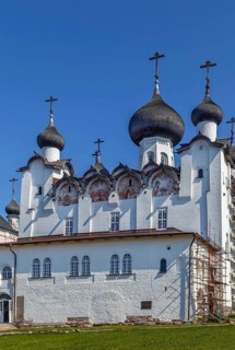 Solovetsky Monastery is a fortified monastery located on the Solovetsky Islands in the White Sea,