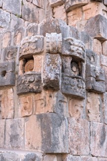 Ruins of the ancient Mayan city Uxmal. UNESCO World Heritage Site, Yucatan, Mexico, Central America