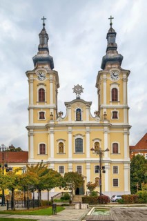 Church of the Assumption or Minority Church Baroque style in Miskolc Hungary