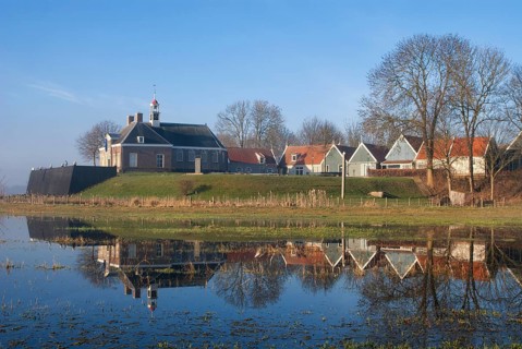 The former island of Schokland was the first UNESCO World Heritage Site in the Netherlands