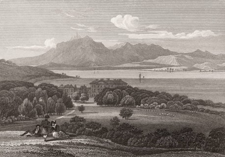 Ardgowan House, mansion and estate on the Firth of Clyde near Inverkip, 19th century, from Modern