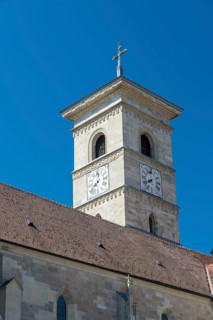 Roman-Catholic Cathedral Saint Michael inside the Citadel Alba-Carolina in Alba Iulia, Romania,
