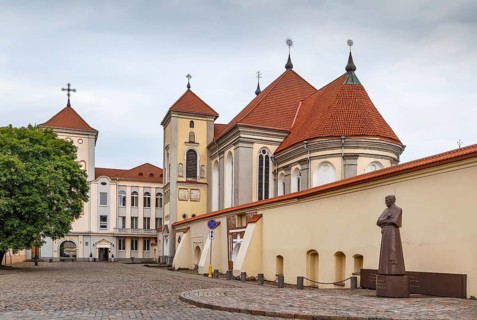 Kaunas Priest Seminary is the largest seminary in Lithuania serving the Roman Catholic Archdiocese