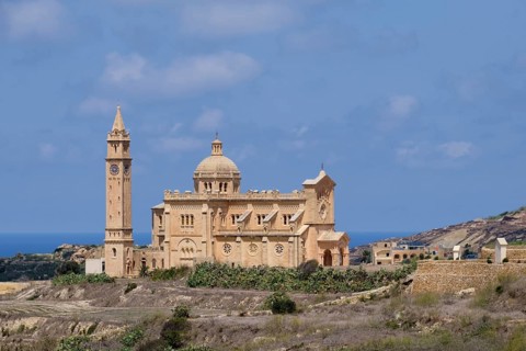 Basilica of the National Shrine of the Blessed Virgin of Ta' Pinu is a Roman Catholic minor