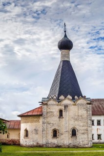 Hospital Church Euphemia of the Grand in Kirillo-Belozersky Monastery, Vologda region, Russia,