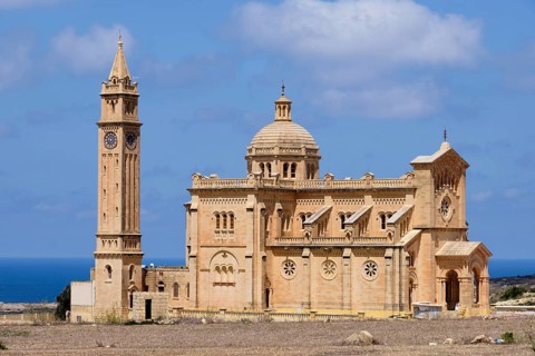 Basilica of the National Shrine of the Blessed Virgin of Ta' Pinu is a Roman Catholic minor