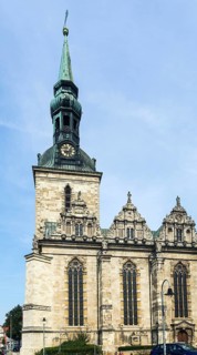 Church of Beatae Mariae Virginis was begun in 1608, Wolfenbuttel, Germany, Europe
