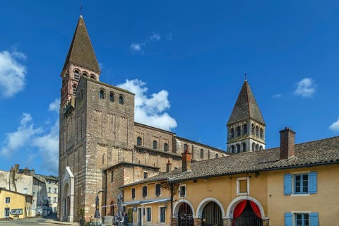 Saint-Philibert de Tournus is a medieval church, the main surviving building of a former