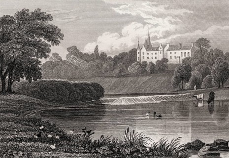Brechin Castle, Brechin, Angus, Scotland, 19th century, from Modern Athens by Th. H. Shepherd