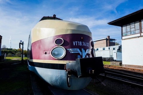 The Saxon Railway Museum is a museum for historic railway vehicles in Chemnitz
