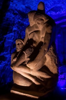 Salt cathedral of Zipaquira, Colombia, South America