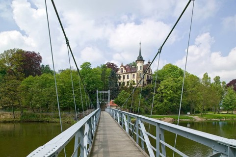 Grimma suspension bridge