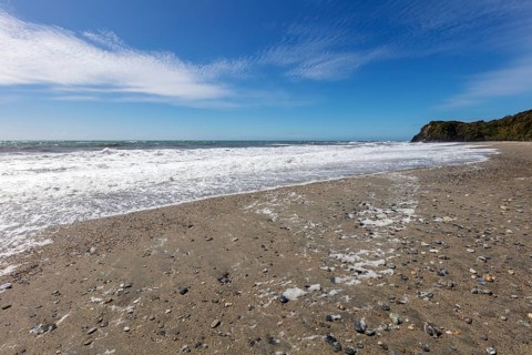 Ship Creek, Strand, Neuseeland