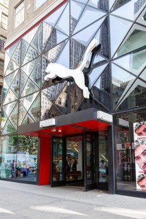 PUMA Flagship Store shop on 5th Avenue in New York, USA, North America