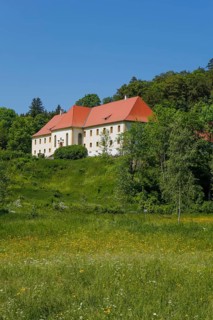 Ehrenfels Castle, former summer residence of the Zwiefalter abbots, summer residence, simple