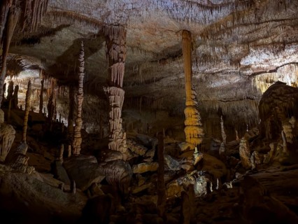 Caves of Drach, Coves del Drac, Porto Christo, Majorca, Balearic Islands, Spain, Mediterranean Sea,