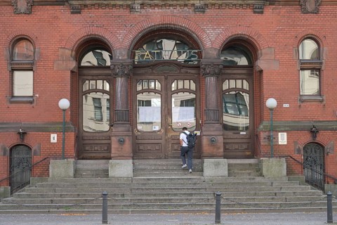 Pankow Town Hall, Breite Straße, Pankow, Berlin, Germany, Europe