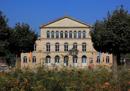 The Landestheater, Coburg, Upper Franconia, Bavaria, Germany, Europe