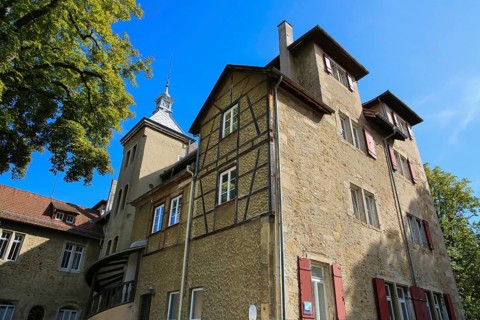 Pfullingen Castle, former moated castle, former Rempenburg also Lower Castle, preserved
