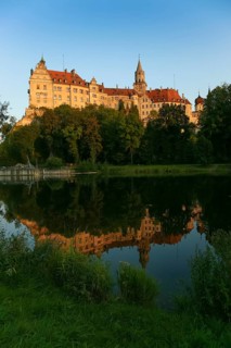 Hohenzollern Castle Sigmaringen, former princely residence and administrative centre of the Princes
