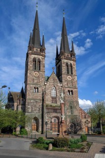 Catholic Parish Church of St. Johannes, Ottersweier, Rastatt County, Black Forest,