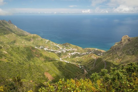 Taganana, Tagana Valley, Barranco de la Iglesia, macizo de anaga (Montanas de Anaga), Las,